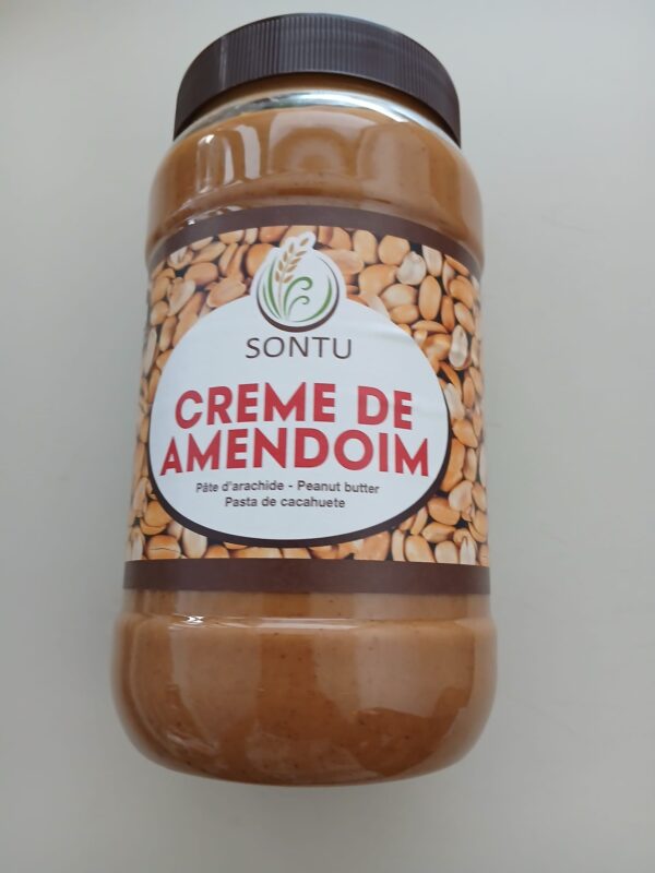 Embalagem de Creme de Amendoim da Marca Sontu